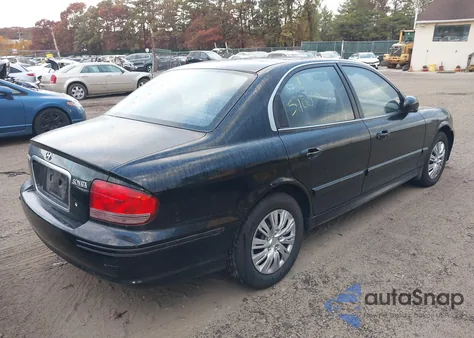 2004 Hyundai Sonata z USA, uszkodzony, nr VIN KMHWF25S54A093253